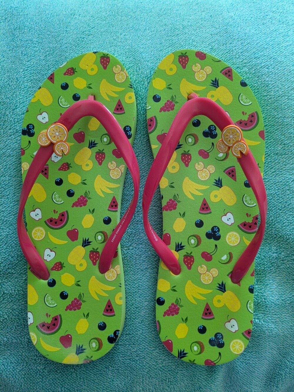 Disney Summer Fruit Flip Flops